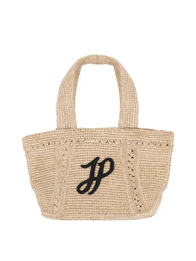 Patou Small Trapezio Tote Bag