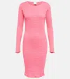Patou Minikleid Aus Baumwolle In Begonia Pink