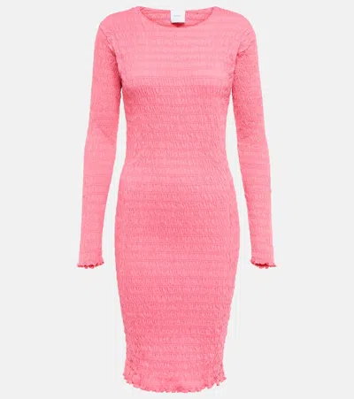 Patou Minikleid Aus Baumwolle In Begonia Pink