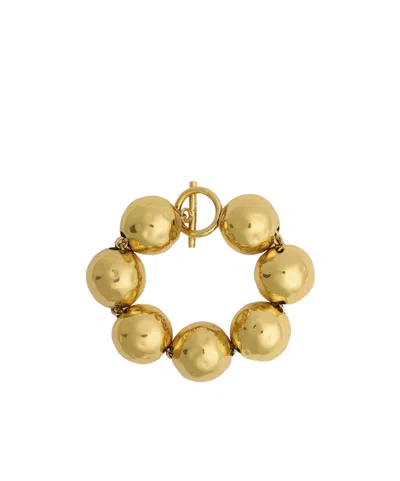 Patou Sphere Bracelet In Gold