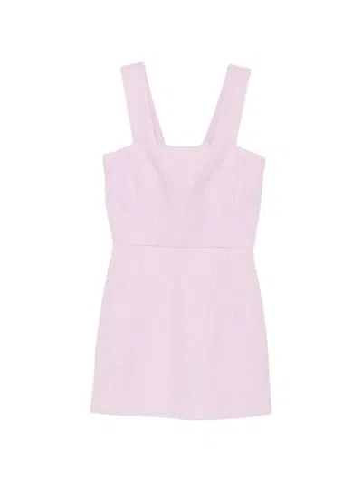 Patou Square-neck Mini Dress In Pink