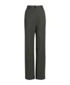 Patou Straight-leg Casual Pants In Gray
