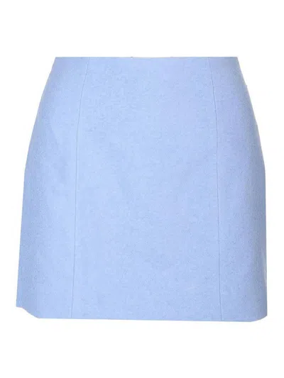PATOU STRETCH TWEED MINI SKIRT
