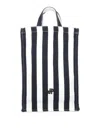 Patou Striped Bag In Black