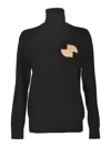 Patou Sweater Black In Black