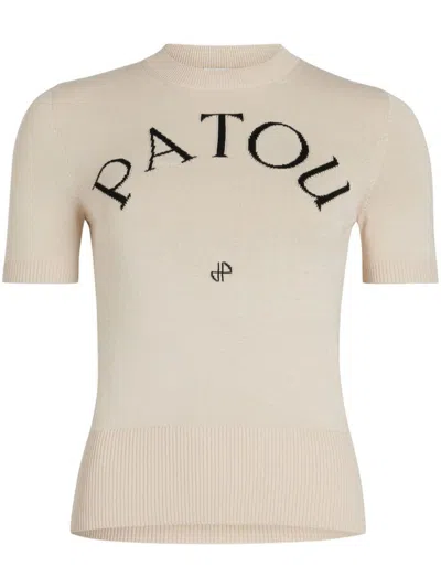 Patou Sweaters In Beige