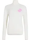 Patou Roll-neck Sweater In Multicolor