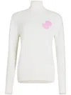 Patou Jp Turtleneck Sweater In Multicolor