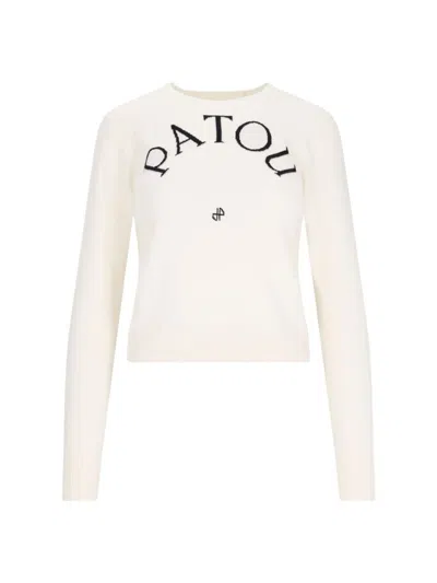 Patou Sweaters In White