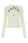 Patou Jersey With Logo In White