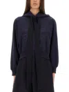 Patou Sweatshirt With Logo In Blue