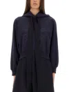 Patou Sweatshirt With Logo In Blue