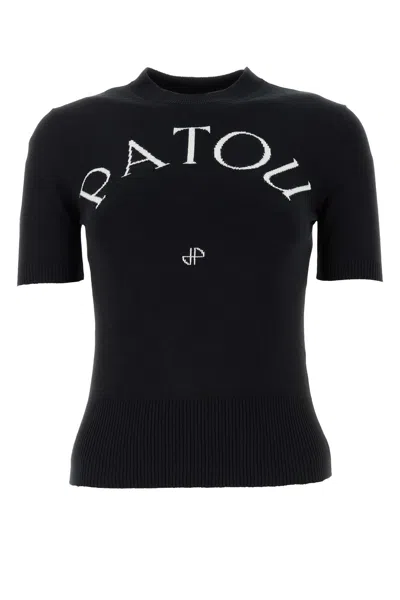 Patou T-shirt-xs Nd  Female In Black