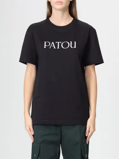 PATOU T-SHIRT PATOU WOMAN COLOR BLACK,H22478002