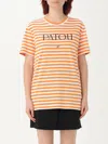 Shop Patou T-shirt  Woman Color Orange