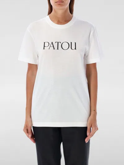PATOU T-SHIRT PATOU WOMAN COLOR WHITE,F84362001