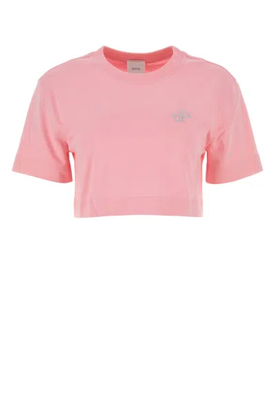 Patou T-shirt Crop  In Pink