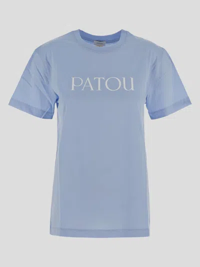 Patou T-shirts And Polos In Skylight Blue