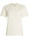 PATOU PATOU LOGO-EMBROIDERED COLLAR T-SHIRT