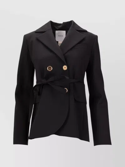 PATOU TAILORED JACKET BELTED WAIST