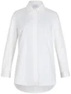 Patou Tailored Poplin Shirt In White