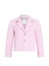 Patou Tailored Buttoned Jacket In Pink