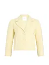 Patou Tailored Buttoned Jacket In Yellow