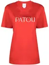 Patou Logo-print Organic Cotton T-shirt