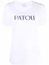Patou Logo-print Organic-cotton T-shirt
