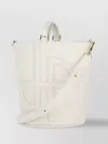 Patou Top Handle Bucket Bag Adjustable Strap