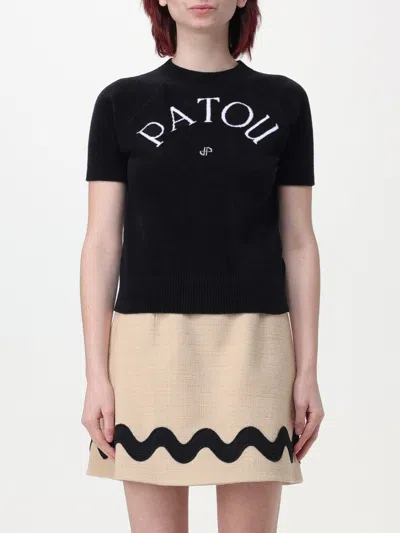 Patou Top  Woman Color Black In Black