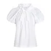 Patou Drawstring T-shirt In White