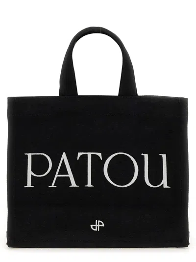 Patou " Tote Bag In Black