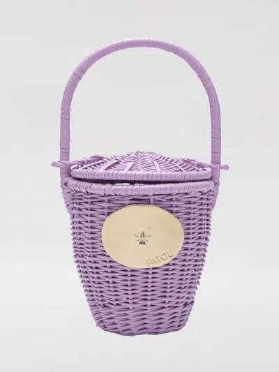 Patou Tote Bag  Woman Color Violet In Red