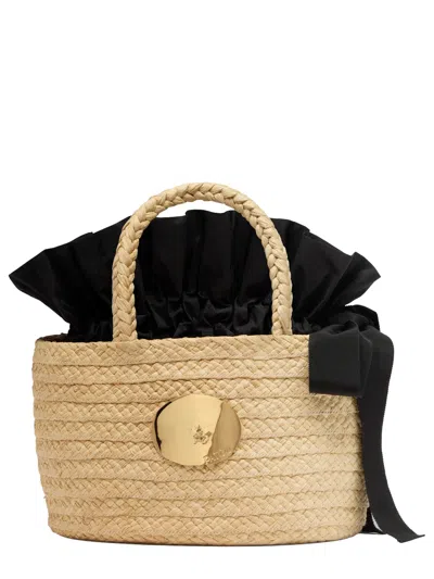 Patou Tote Bag With Logo In White