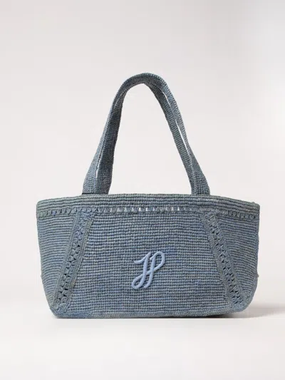 Patou Shoulder Bag  Woman Color Gnawed Blue