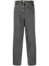 Patou Straight-leg Pants In Gray