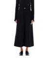 Patou High-waisted Wide Leg Culotte Pants In Size 36