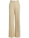 Patou Organic Cotton Trousers In Beige