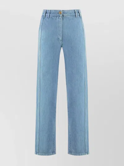 Patou Trousers Cargo Multiple Pockets In Navy