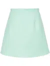 Patou Iconic Mini Skirt In Grün
