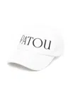 Patou Logo-embroidered Baseball Cap In White