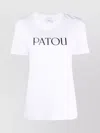 Patou White Logo-print T-shirt In White