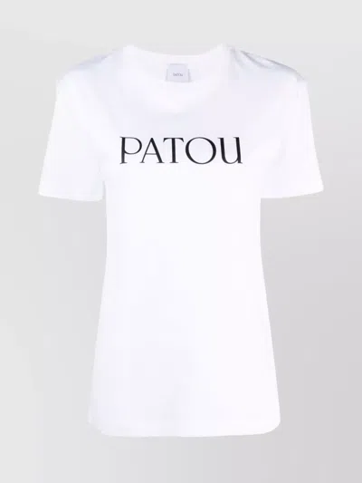 PATOU VERSATILE ROUND NECK SHORT SLEEVE TOP