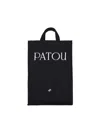 Patou Rectangular Tote Bag With Shoulder Strap And Top Handles