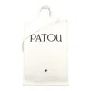 Patou Logo-print Vertical Tote Bag In White