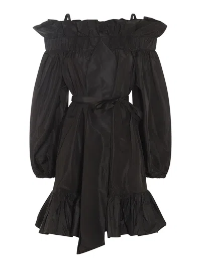 PATOU VESTIDO CORTO - NEGRO