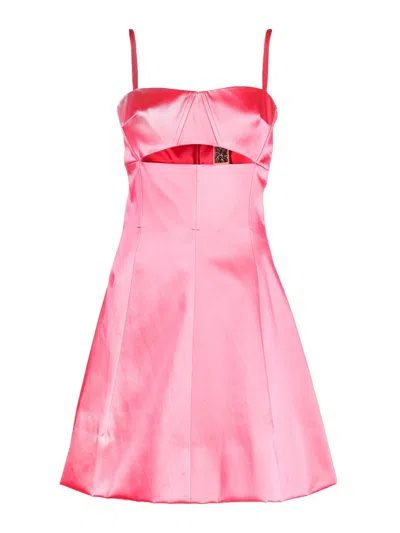 Patou Dress With Cut-out Details In Pink