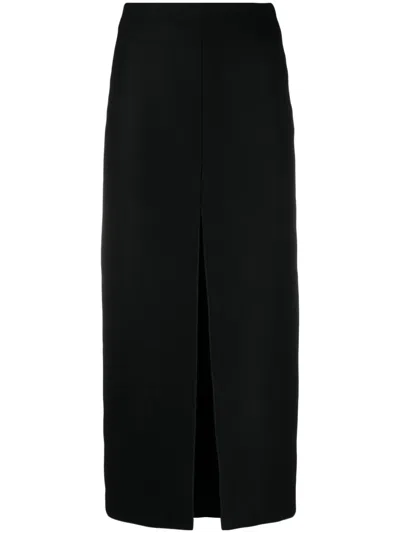 Patou Klassischer Midirock In Black