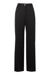 Patou Virgin Wool Trousers In Black